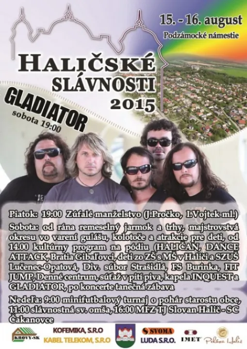 Haličské slávnosti 2015