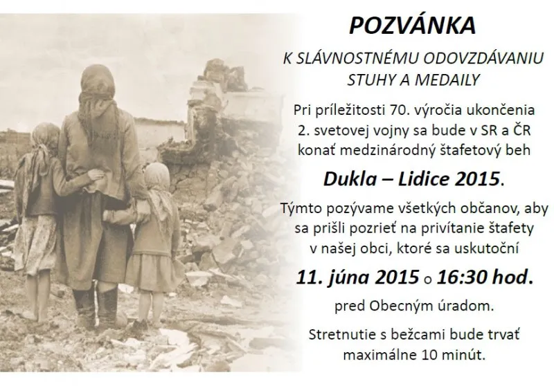 Beh Dukla - Lidice 2015
