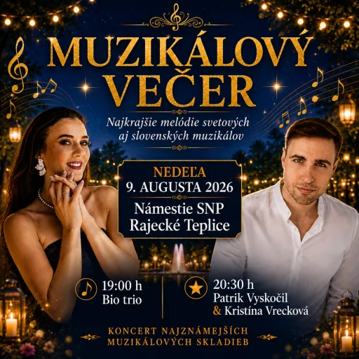 Muzikalovy vecer stvorec