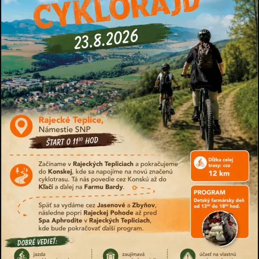 Rodinný CykloRAJd 23.08.2026